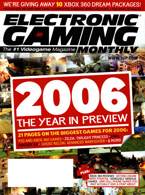 Electronic Gaming Monthly Issue 199 (January 2006) cover